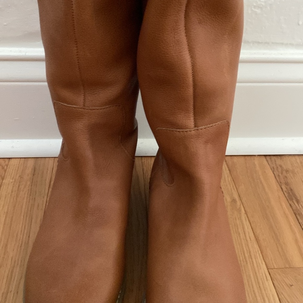 Franco Sarto Women's Meyer Camel Knee High Flat Boot - 8.5 - Picture 10 of 16